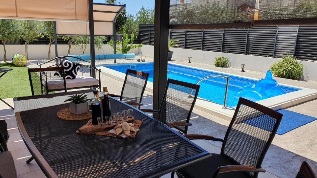 Villa Fides With Private Pool, Garden And Sea View Kastel Novi Luaran gambar