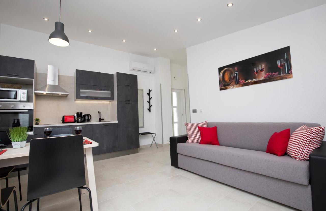 Villa Fides With Private Pool, Garden And Sea View Kastel Novi Luaran gambar