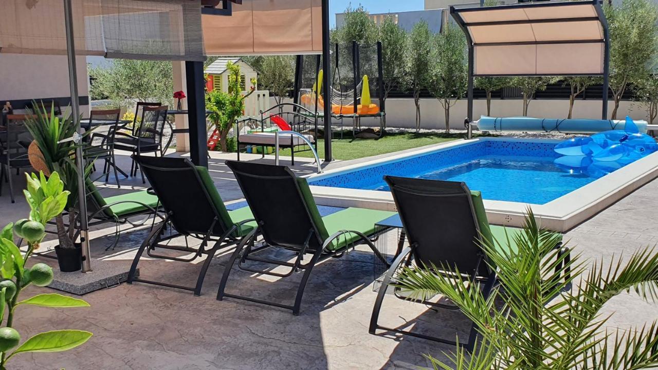 Villa Fides With Private Pool, Garden And Sea View Kastel Novi Luaran gambar