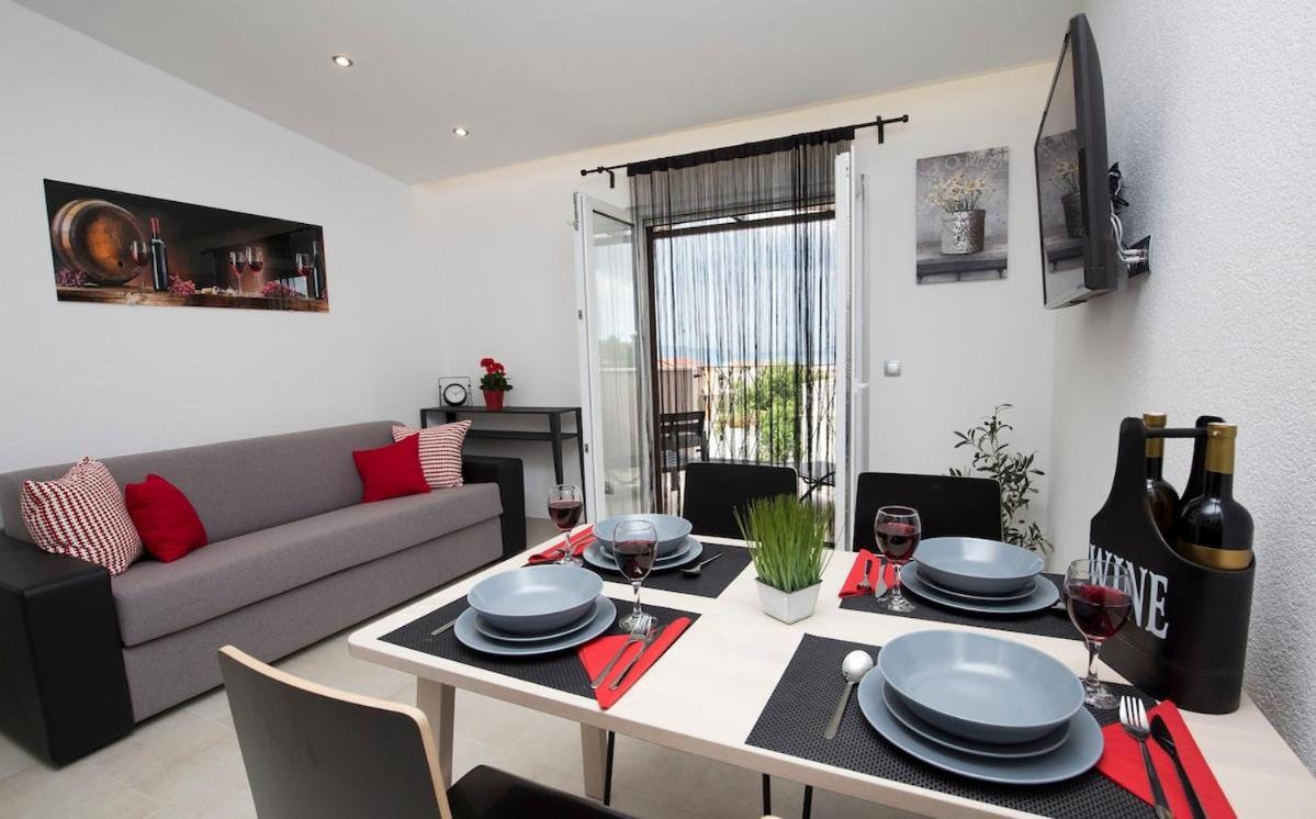 Villa Fides With Private Pool, Garden And Sea View Kastel Novi Luaran gambar